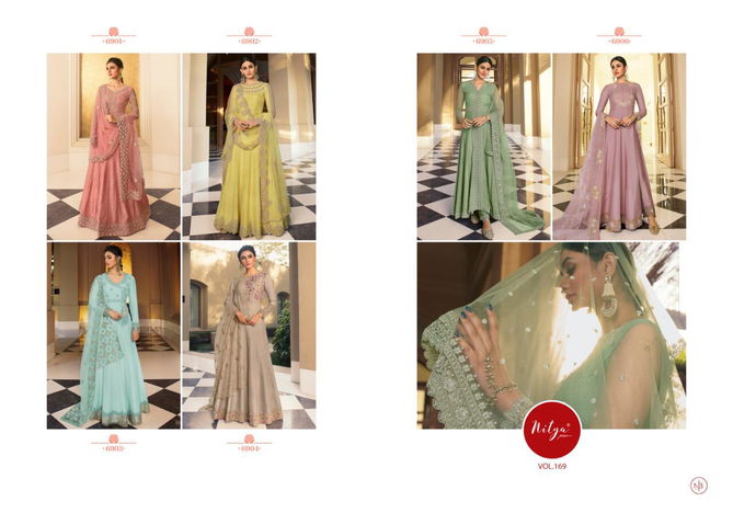 LT NITYA VOL 169 Latest Fancy Wedding Wear Heavy Designer Salwar Suit Collection